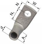 Cu-rørkabelsko krt70-10ns-90gr 70mm2 m10 90°