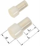 Helisol. endemuffe a2500e 1-3mm2 klar