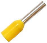 Isoleret terminalrør a1-8et 1mm2 l8 gul