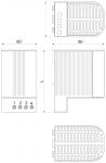 Varmeelement ptc 12-24vdc nsycr100wu1c