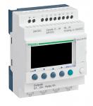 Zelio logic sr2 kompakt smart relæ / programmerbar controller 12 i/os 24 v dc med lcd