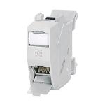 Ie dataudtag din skinne med cat.6a modular jack