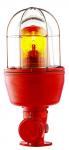 Ex roterende lampe 24v ac orange