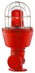 Ex roterende lampe 24v ac rød