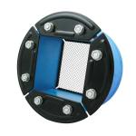 R 150-ramme med galvaniseret beslag - 90x 90mm