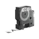 Dymo d1 tape sort/hvid 19mmx7m