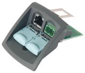 Fc rj45 modular outlet 24v+100mbit