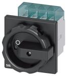 Nødafbryder 3 polet 16a7,5kw sort greb 3ld2003-0tk51