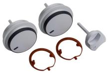 Vaillant ecoTEC Plus drejeknapsæt, 3 stk. hvid, original reservedel