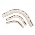 25mm (1) bøjning pvc til stive rør hvid