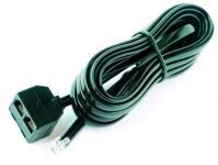 Forlænger kabel rj12t-led/rj12han 4m