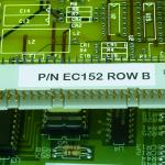 Komponent label 31,8x7,6 mm hvid rulle 200 stk ls8