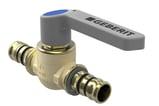 Geberit mepla kugleventil med betjeningshåndtag d=26 mm 613.061.00.2 messing
