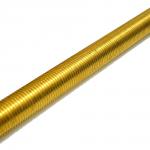 Rørnippel m10x1x500mm rund messing