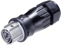 Rst25i3 stik hun grå ø=13-18mm