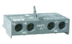 Hjælpekontakt hkf1-11 1no+1nc frontmontage for ms116 ms/mo132 ms132-t ms/mo165