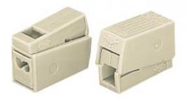 Belysningsklemme wago 2x1-2,5mm hvid