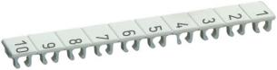 Mærke stribe 6mm 9705a/6/10b 1- 10