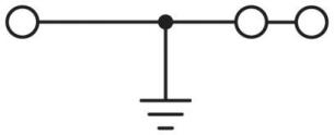 Phoenix 3031267 ST 2,5-TWIN-PE Schutzleiter-Reihenklemme
