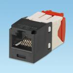 Modular jack kat.5e utp mini-com g sort