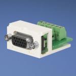 Vga modul hd15 med skrue terminaler mini-com