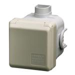 Cee stikdåse indbygning 5 polet 32a 400v ip44 4130