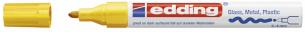 Marker edding 750 permanent gul 2-4mm
