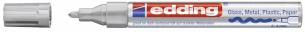 Marker edding 750 permanent hvid 2-4mm