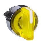 Harmony drejegreb i metal for led med 2 faste positioner i gul farve