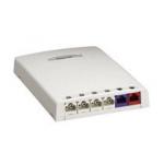 Vægboks mini-com 6 port med spole hvid