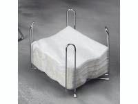 Servietstativ metal til 33x33cm 1/4-fold 1 stk