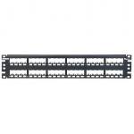 Patchpanel 48 port stp uden konnekter 2u