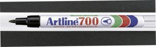 Marker artline 700 permanent sort 0,7mm