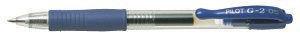 Gelpen pilot blå 0,5mm bl-g2-5 stregbredde 0,3mm