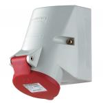 Cee vægudtag 5 polet 16a 400v ip44 3331 m20