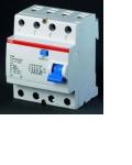 Hpfi fejlstrømsafbryder 40a 4 polet udløsestrøm 30ma type ap-r høj immunitet 400v ac 70mm bred f204a-40/0,03 ap-r