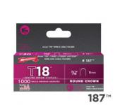 Klamme 11mm (7/16) 187 pk 1000