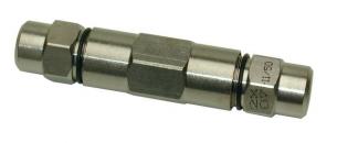 Coax antennekabel samleled for 2 ens kabler max. ø13,0mm