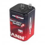 Batteri 4r25 6v brunsten med fjeder