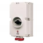 Cee stikkontakt 5-pol 125a 400v ip67