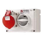 Cee stikkontakt 5 polet 16a 400v ip44 7276