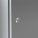 Alls304 - lås ss304 dobbeltbit 3 mm