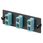 Opticam fiber panel 3xsc duplex aqua om3