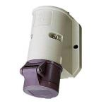 Cee vægudtag 3 polet 16a 20-25v ip44 1832 m20