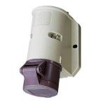 Cee vægudtag 2 polet 16a 20-25v ip44 1825 m20
