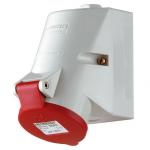 Cee vægudtag 4 polet 16a 400v ip44 105 m20