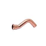 kobber Cu press overbøjning 15 mm med en muffe