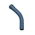PVC bøjning 45° 50mm PN10 - med fast muffe. Wavin