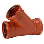 muffer 3 med 110mm 110 45 r grenr pp uponor