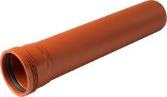 Uponor 110 SN4 rør PP 0,50m FS